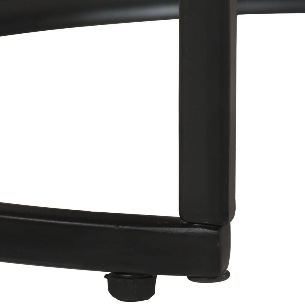 vidaXL 3-delige Tafeltjesset Ruw Mangohout - 55% Korting!