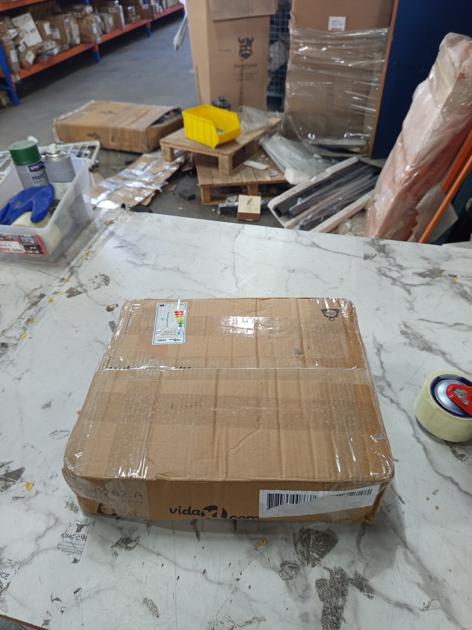 vidaXL Vloerlamp 170cm Beige - 60% Korting