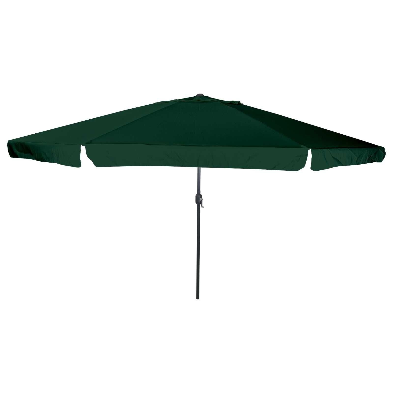 vidaXL Tuinparasol Zwart - 62% Korting - 395x395x245cm
