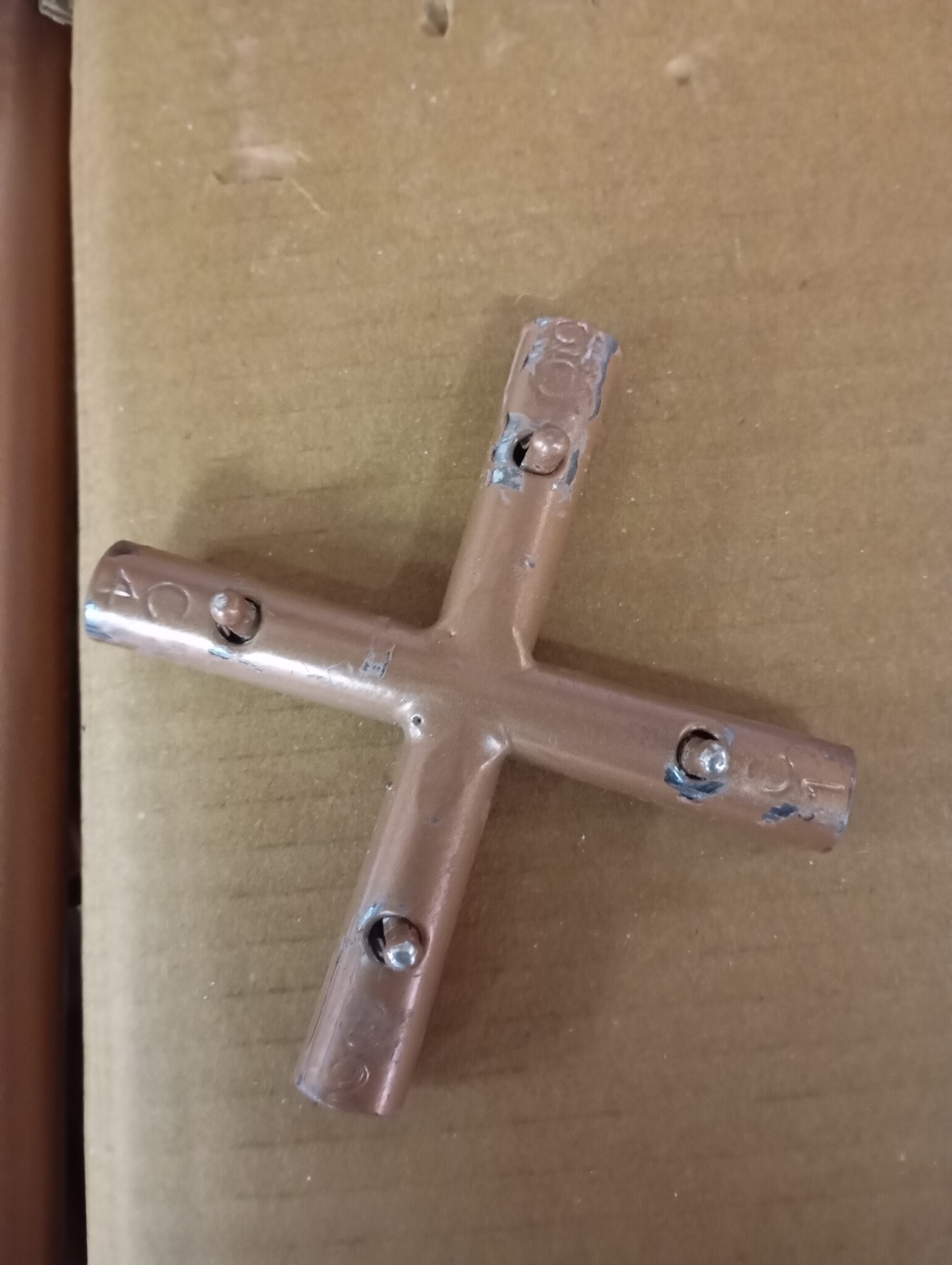 vidaXL Vlinderstoel Rundleer - Vintage Stijl - 55% Korting