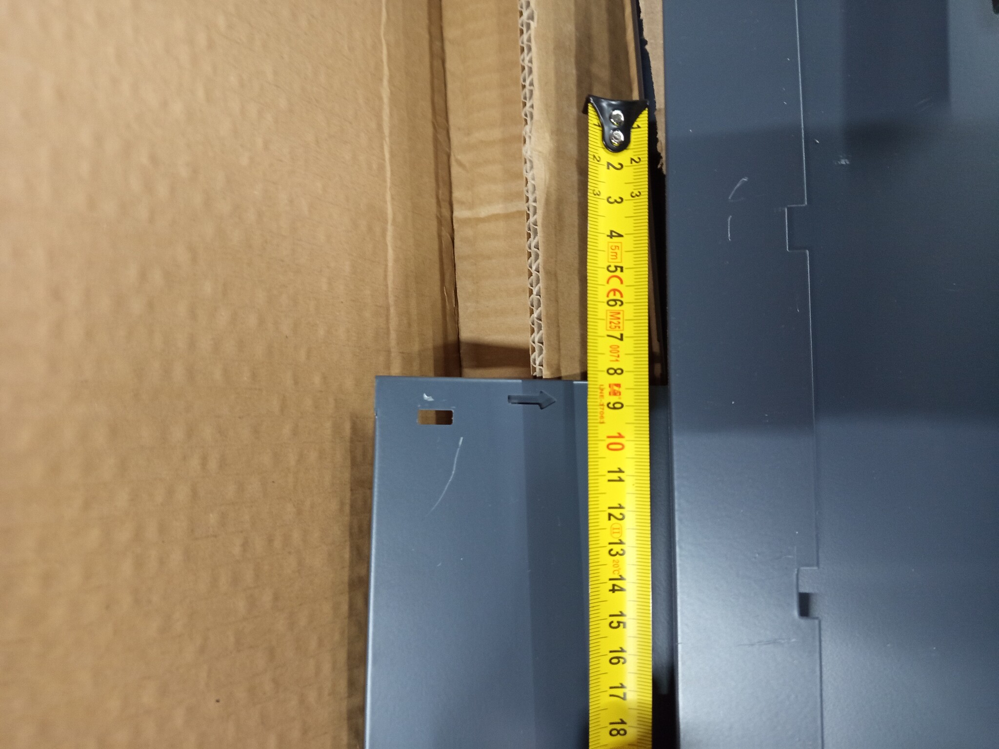 vidaXL Ladeblok Metaal Antraciet - 60% Korting