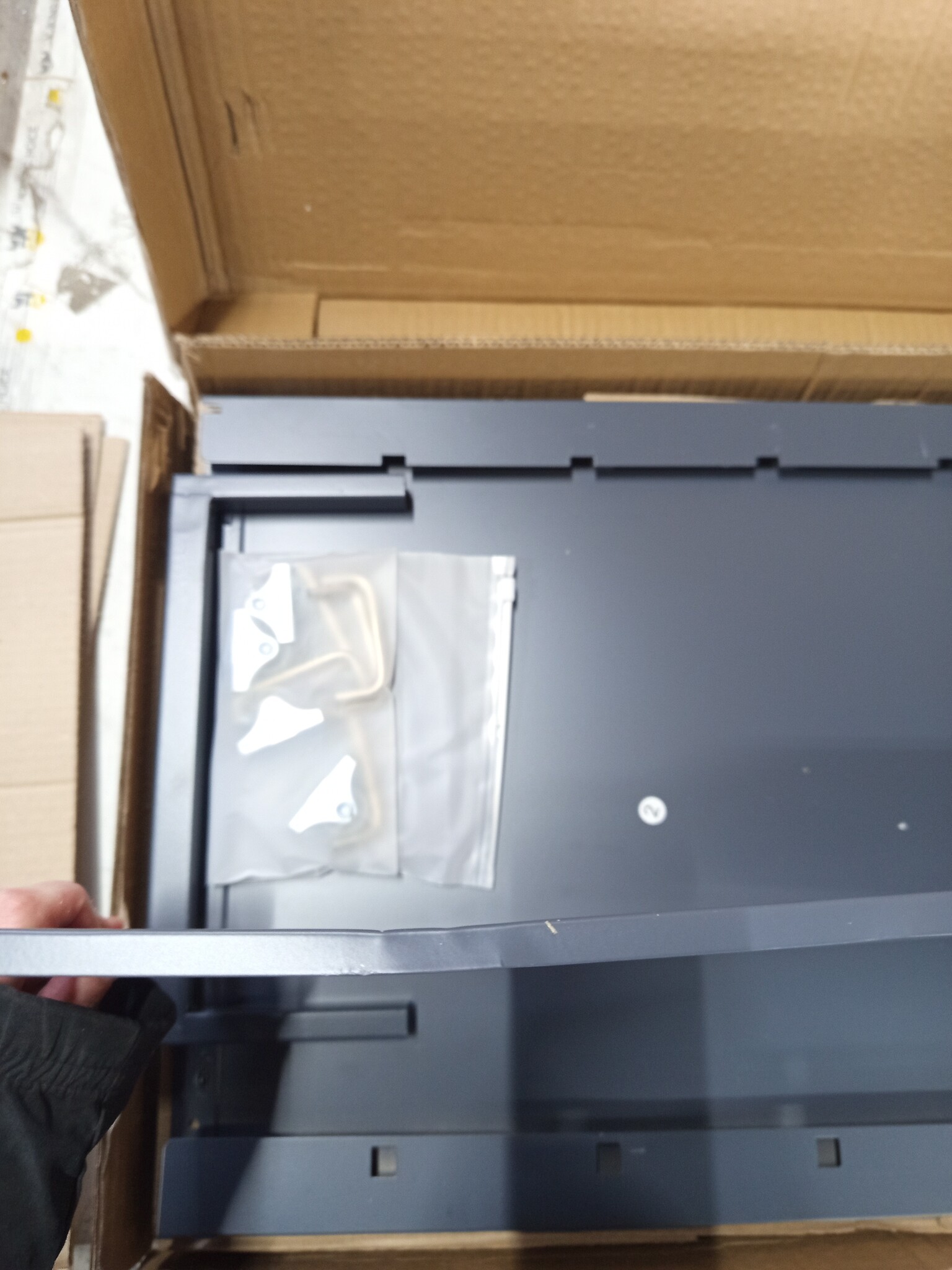 vidaXL Ladeblok Metaal Antraciet - 60% Korting