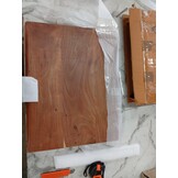 vidaXL Wastafelblad Massief Acaciahout 140x60cm - 55% Korting!