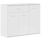 vidaXL Dressoir Hoogglans Wit - 55% Korting!