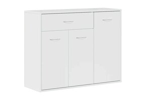 vidaXL Dressoir Hoogglans Wit - 55% Korting!