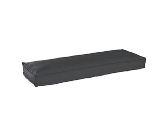vidaXL Palletkussen Bank Zwart 120x40x8 cm | 35% Korting!