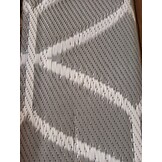 vidaXL Buitenkleed ARAKIL 140x200 cm polypropeen grijs