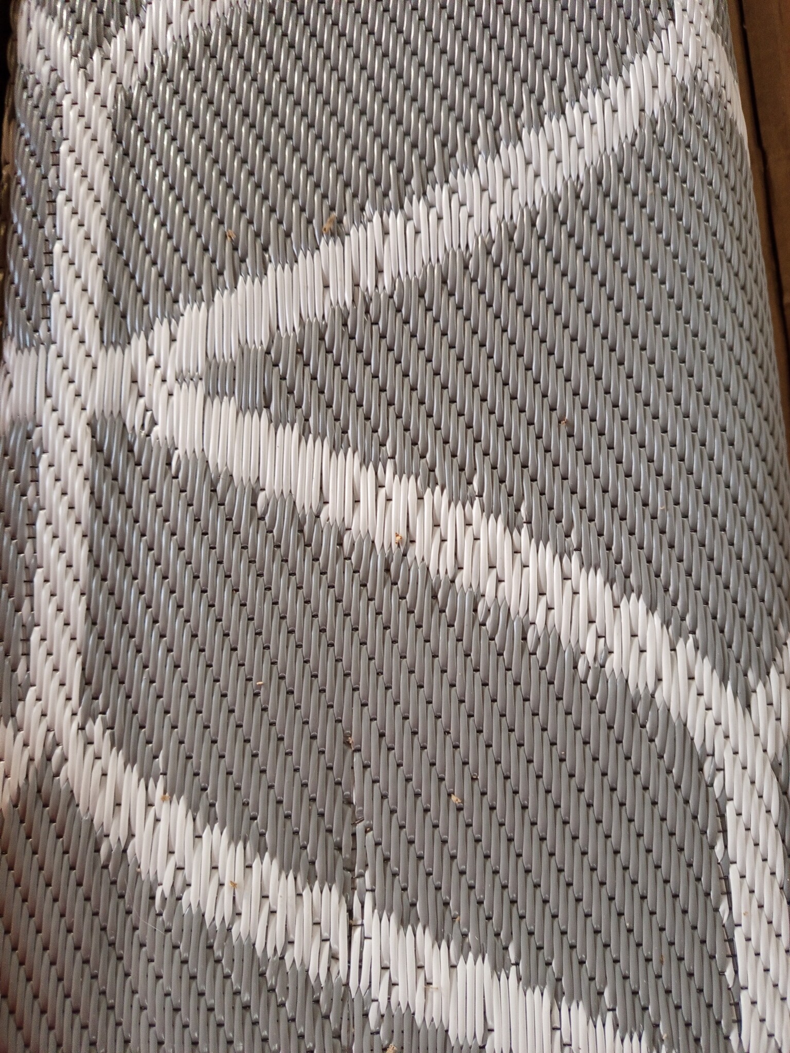 vidaXL Buitenkleed ARAKIL 140x200 cm polypropeen grijs