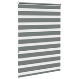 VidaXL Zebra Rolgordijn Donkergrijs 115x150 cm - 35% Korting!