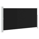 VidaXL Tuinscherm Uittrekbaar 170x300cm Zwart - 30% Korting