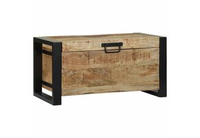 vidaXL Opbergkisten Massief Mangohout - 60% Korting