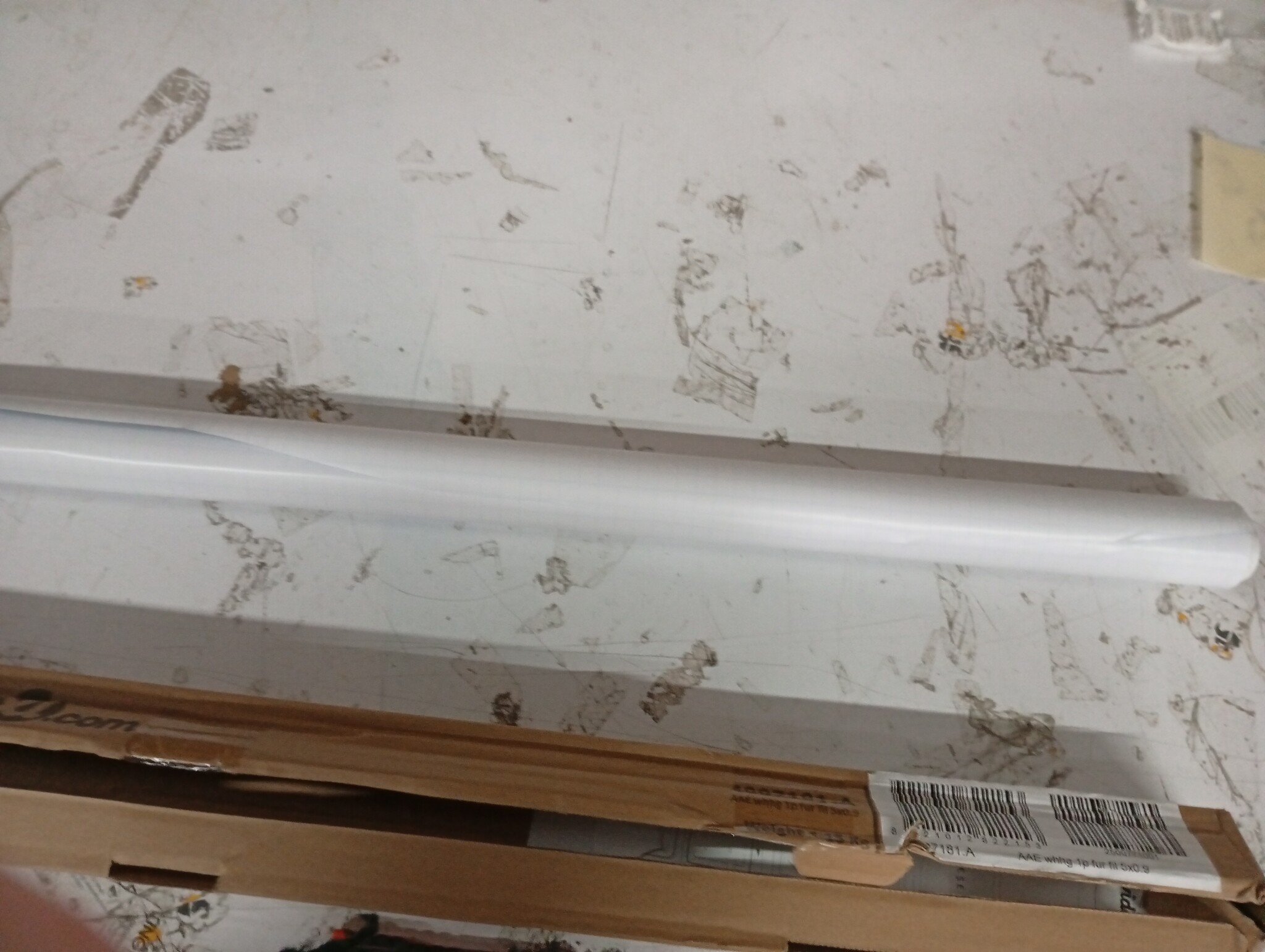 vidaXL Meubelfolie Wit PVC 500x90 cm | 60% Korting