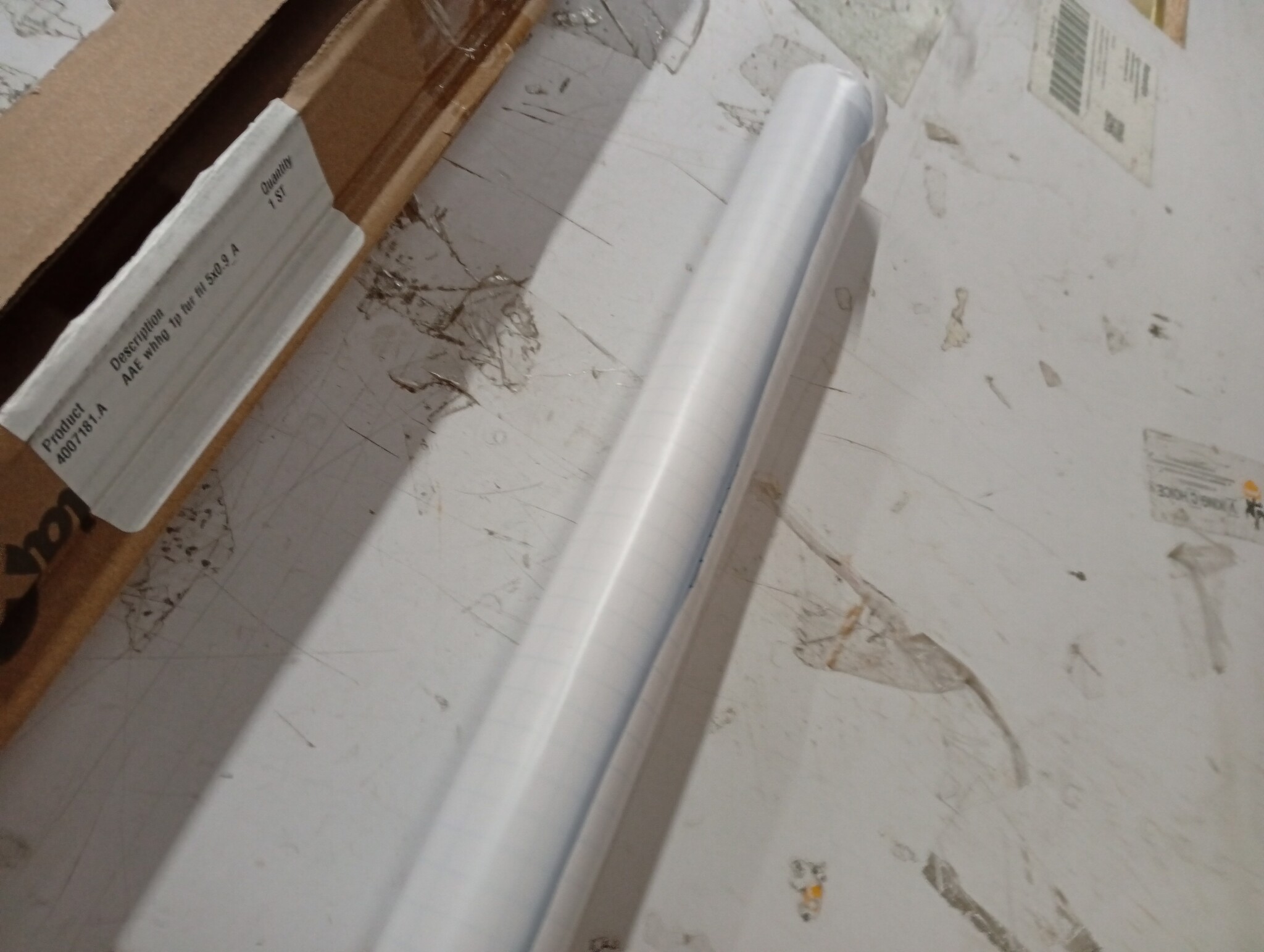 vidaXL Meubelfolie Wit PVC 500x90 cm | 60% Korting