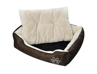 vidaXL Hondenbed Bruin/Beige XXL - 35% Korting