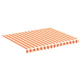 VidaXL Luifeldoek 3x2,5m Geel/Oranje - 35% Korting!