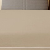 vidaXL Jersey Hoeslakens Katoen Taupe 90x200 cm - 35% Korting!