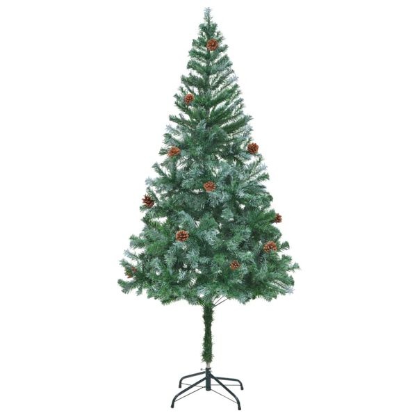 VidaXL Kunstkerstboom met Dennenappels 180 cm - 35% Korting