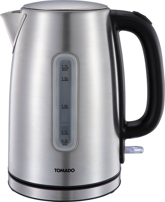 Tomado RVS Waterkoker TWK1709S - 1.7L - 2200W - 35% Korting