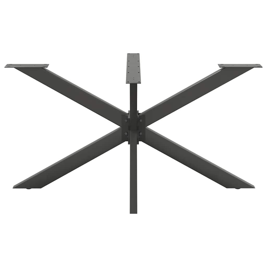 vidaXL Spider Eettafelpoot 150x78cm Staal Antraciet - 30% Korting!