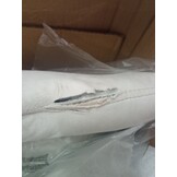 vidaXL Relaxstoel & Voetenbank Fluweel Crèmewit - 55% Korting!