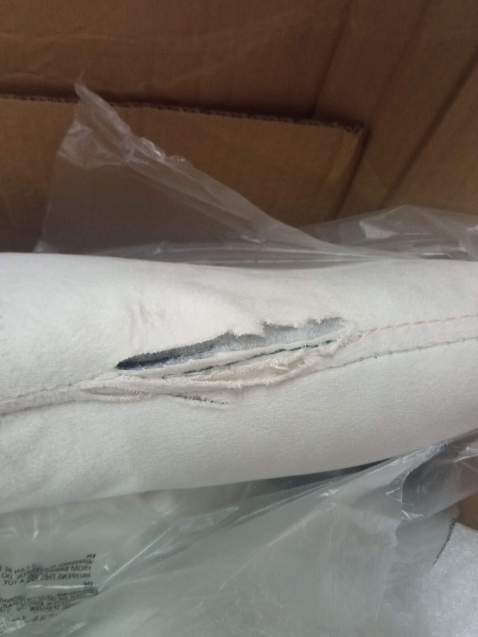 vidaXL Relaxstoel & Voetenbank Fluweel Crèmewit - 55% Korting!