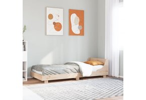 vidaXL Grenen Bedframe 100x200 cm - 47% Korting!