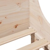 vidaXL Grenen Bedframe 100x200 cm - 47% Korting!