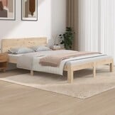 vidaXL Bedframe Grenenhout 140x190 cm - 35% Korting!