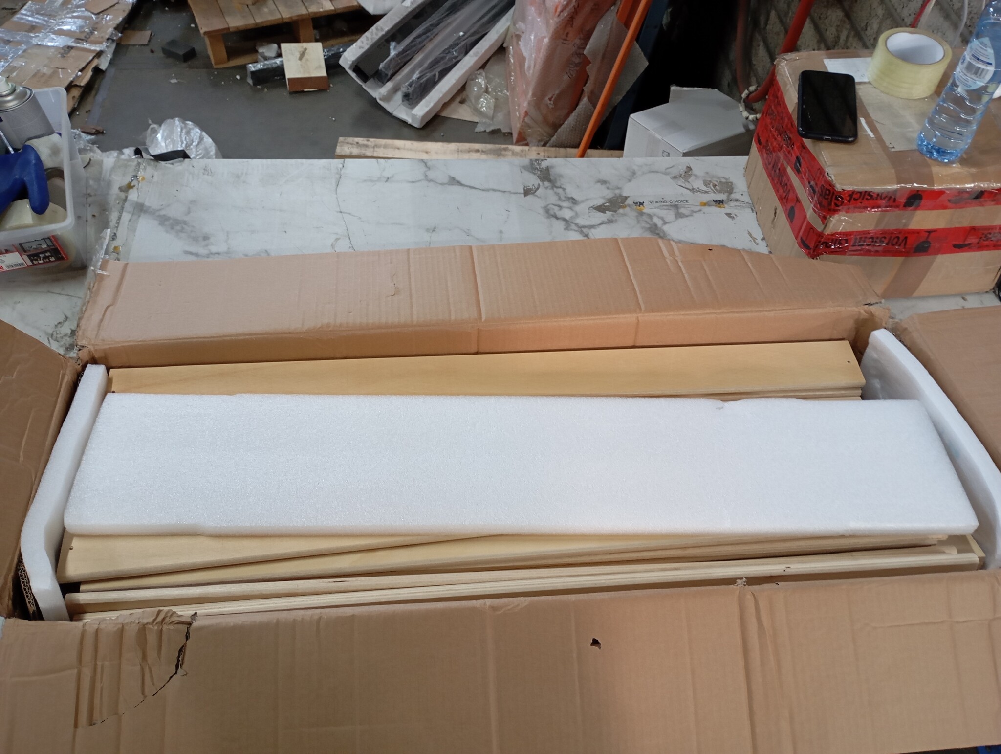 vidaXL Boxspringframe Grijs 180x200 cm | 60% Korting