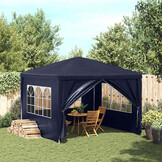 vidaXL Partytent 3x3 m Blauw - 35% Korting