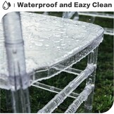 2x BOOSDEN Transparante Napoleon Stoel - Stapelbaar Polycarbonaat - 37% Korting!