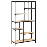 vidaXL Boekenrek Sonoma Eiken: 35% Korting! (99x35.5x176cm)