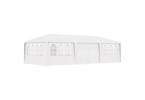 vidaXL Partytent 4x9m Wit - Retour, 35% Korting!