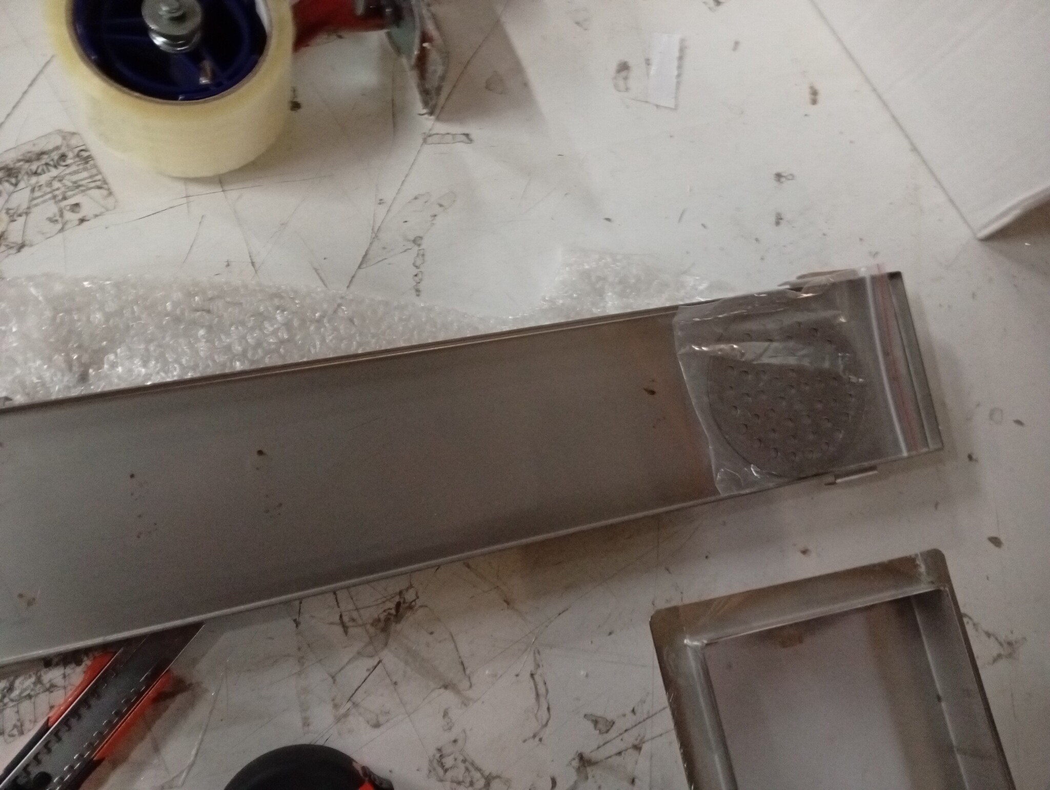 vidaXL Doucheputje RVS Rechthoekig 530x140mm - 55% Korting!