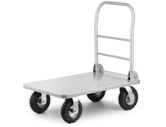 Transportwagen 500kg Opvouwbaar - Stalen Magazijnwagen (55% Korting!)