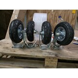 Transportwagen 500kg Opvouwbaar - Stalen Magazijnwagen (55% Korting!)