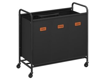 Wasmand Sorter Ink Black - 35% Korting! 69x40x91cm