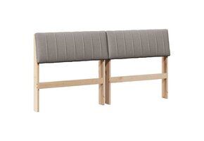 vidaXL Hoofdbord Taupe 150cm - 41% Korting!
