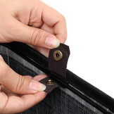 SONGMICS Bamboe Wasbak 72L - Inklapbaar, Zwart - 35% Korting