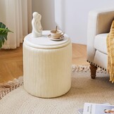 IBUYKE Set van 2 Velvet Opberg Ottomans met Korting - 37% KORTING!