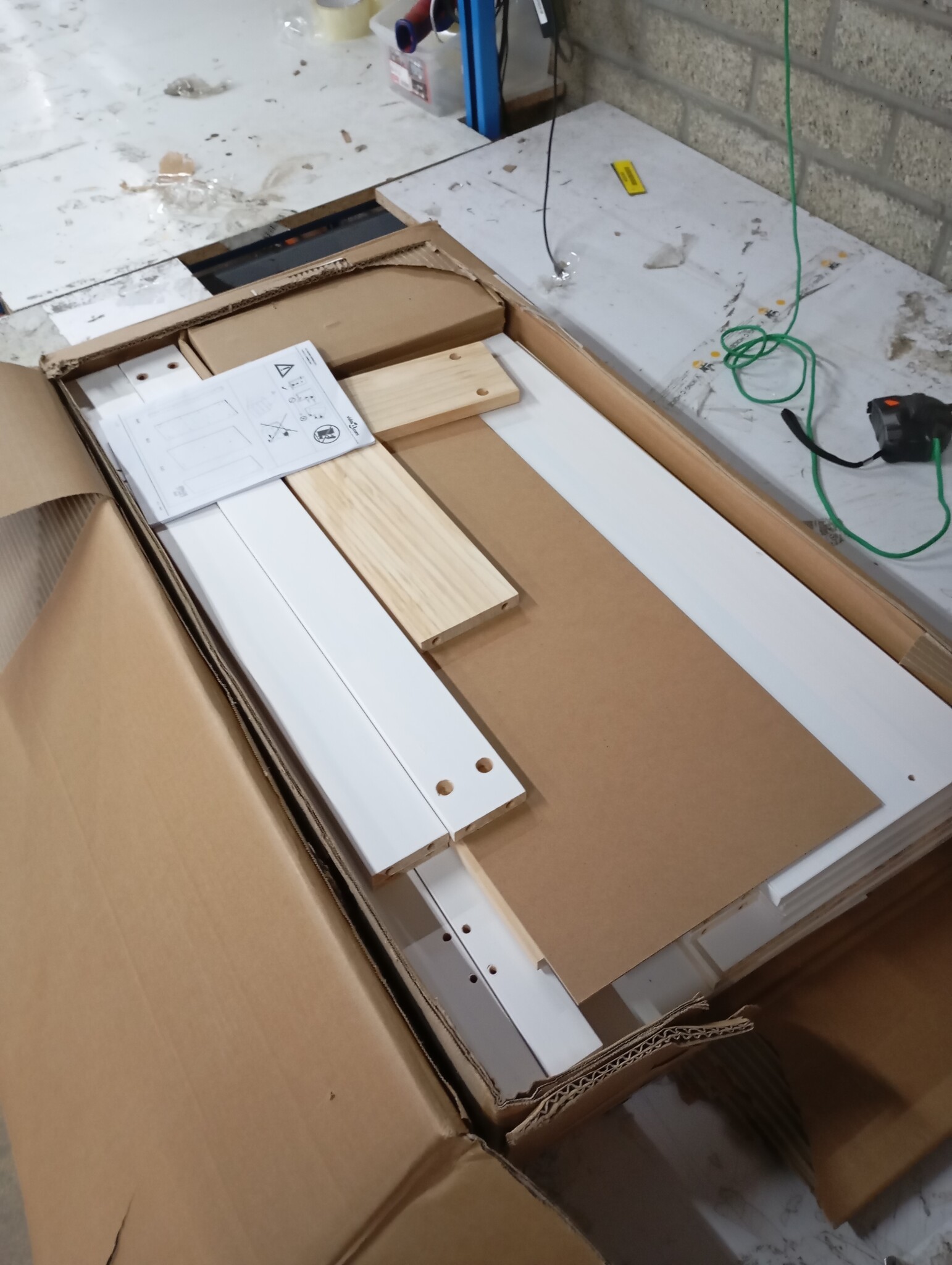 vidaXL Dressoir Grenenhout Wit - 64% Korting!