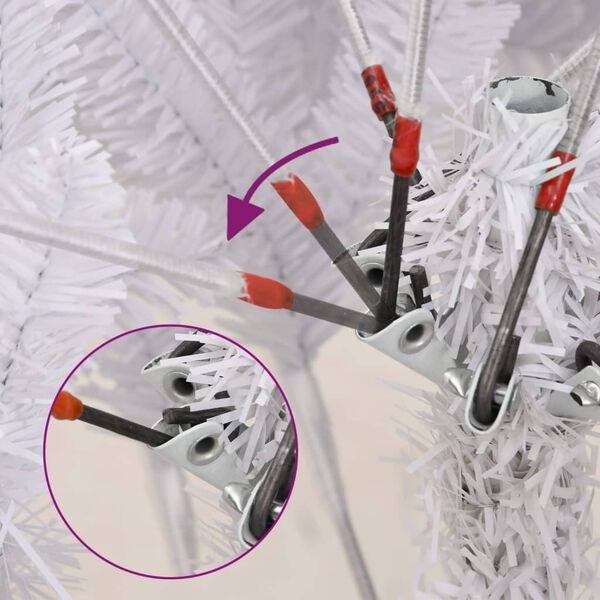 vidaXL Kunstkerstboom Wit 120 cm - 67% Korting op Retourproduct