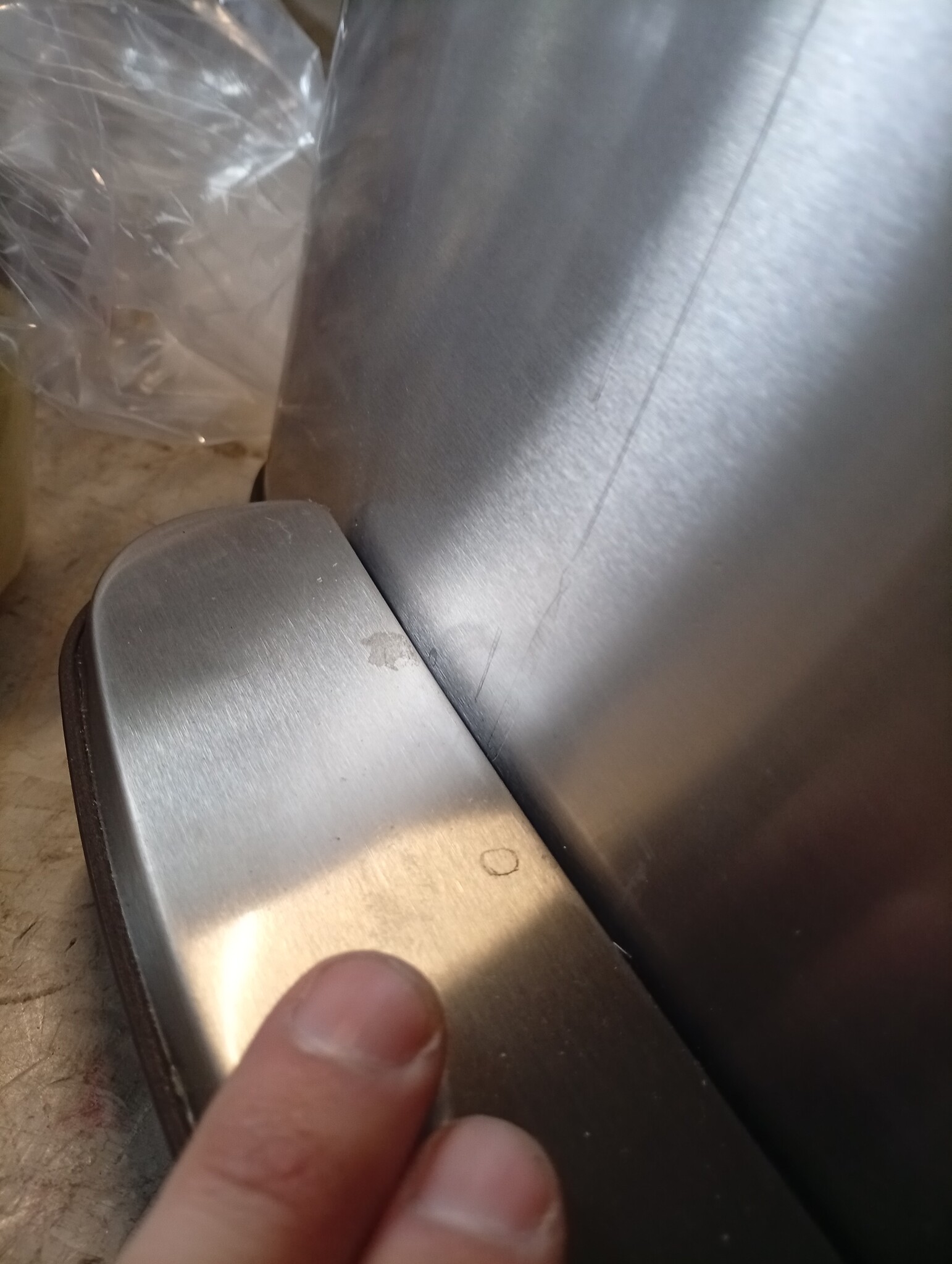 SONGMICS Kitchen Trash Can, 18-Gallon Stainless Steel Garbage Can, with Stay-Open Lid and Step-on Pedal, Soft Closure, Tall, Large and Space-Saving, Silver and Black LTB520E68