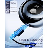 Elektrisch Mini-scheerapparaat Heren - 30% Korting! Led-display & Waterdicht