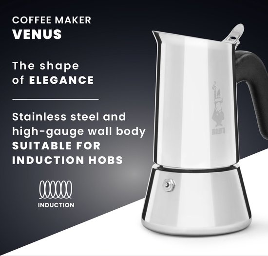 Bialetti Venus Percolator - 10 kops - 35% Korting