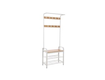 VASAGLE Kapstok met Schoenenbank | 30% Korting!