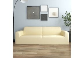 vidaXL Driezitsbankhoes Crème - 60% Korting!