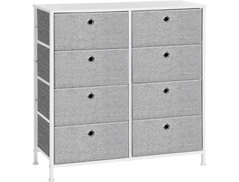 SONGMICS Ladekast 8 Stoffen Lades - 30% Korting!