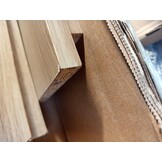 vidaXL Schoenenbank met Kussen - 55% Korting - Eikenkleur