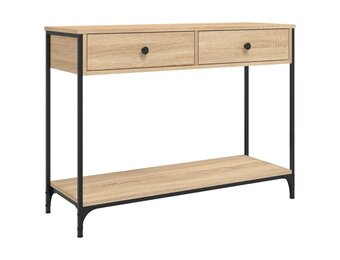 vidaXL Wandtafel Sonoma Eikenhout - 100x34.5x75 cm | 37% Korting!